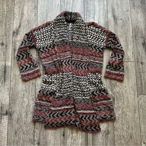 Free People boho western cardigan duster